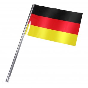 Fahne, selbstaufblasend Deutschland klein